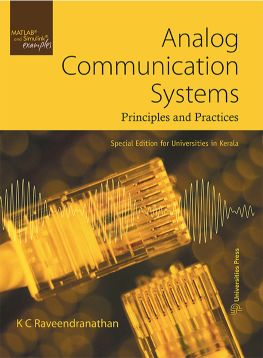 Orient Analog Communication Systems : Principles and Practice (Special Edition for Universities in Kerala)